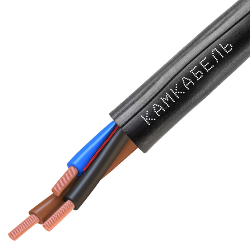 电缆 Kamkabel KGtp 3x2.5 220 V (100 米)