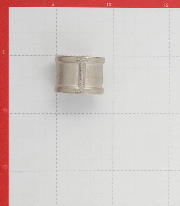 Stout coupling 1" F x 1" F brass (SFT-0006-000011)