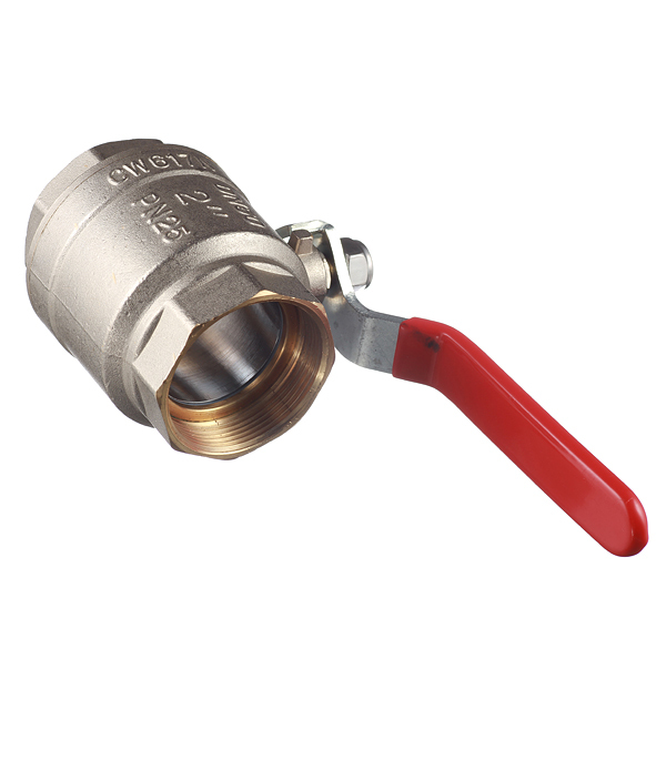 Valtec Base 2 brass ball valve 2 internal thread x 2 internal thread straight handle (VT.214.N.09)