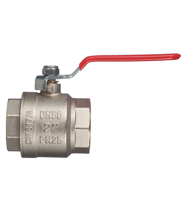 Valtec Base 2 brass ball valve 2 internal thread x 2 internal thread straight handle (VT.214.N.09)