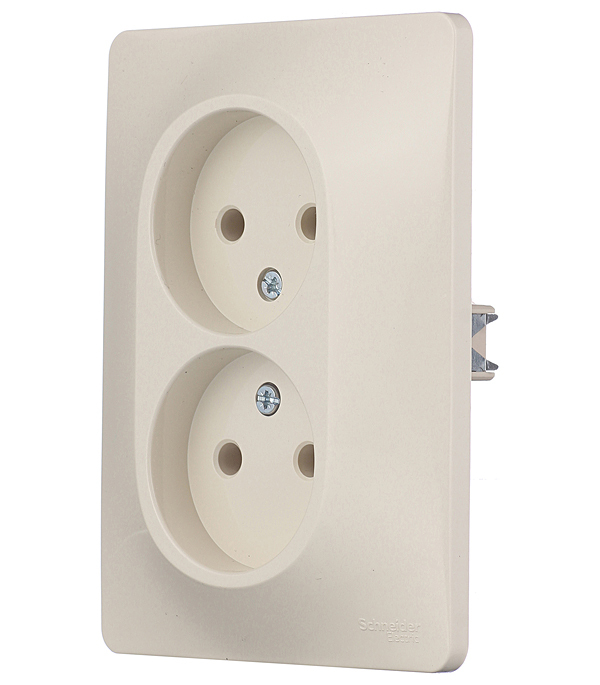 Systeme Electric Glossa 嵌入式插座 米色 (GSL000220)