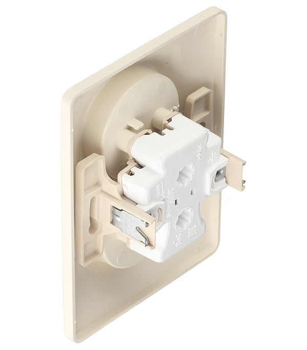 Systeme Electric Glossa 嵌入式插座 米色 (GSL000220)