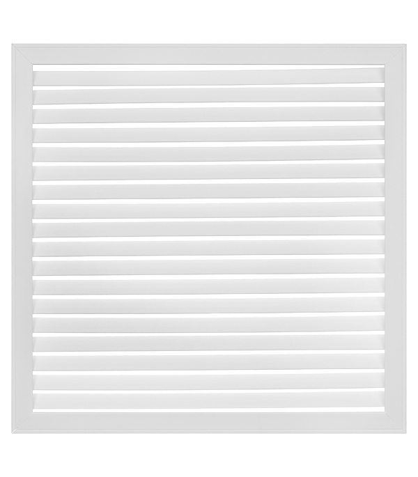 PVC ventilation grille Era PR 600x600 mm white