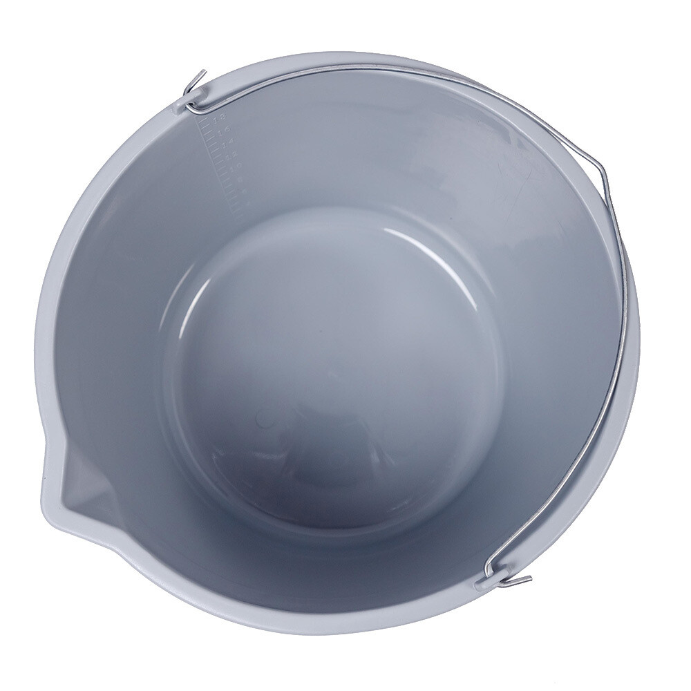 Ведро строительное пластиковое Заря ударопрочное и морозостойкое 20 л