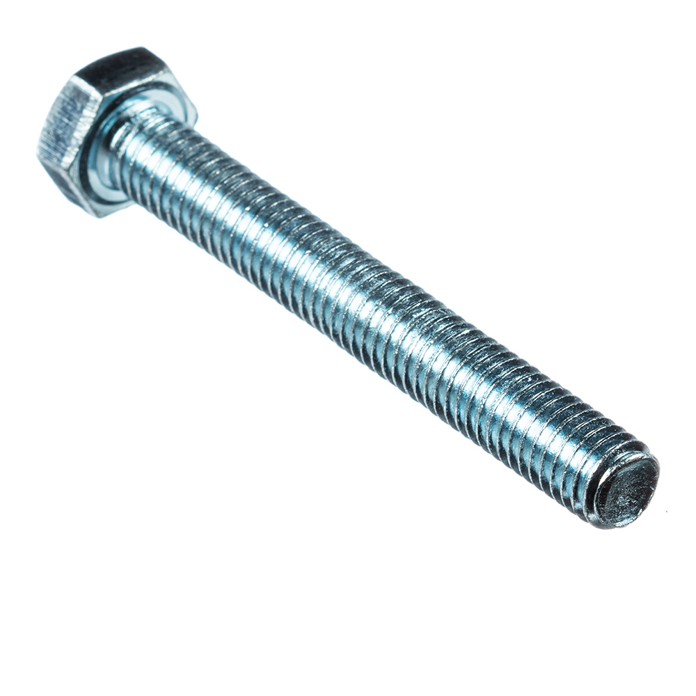 Zinc-plated bolt M8x60 mm DIN 933 (2 kg)