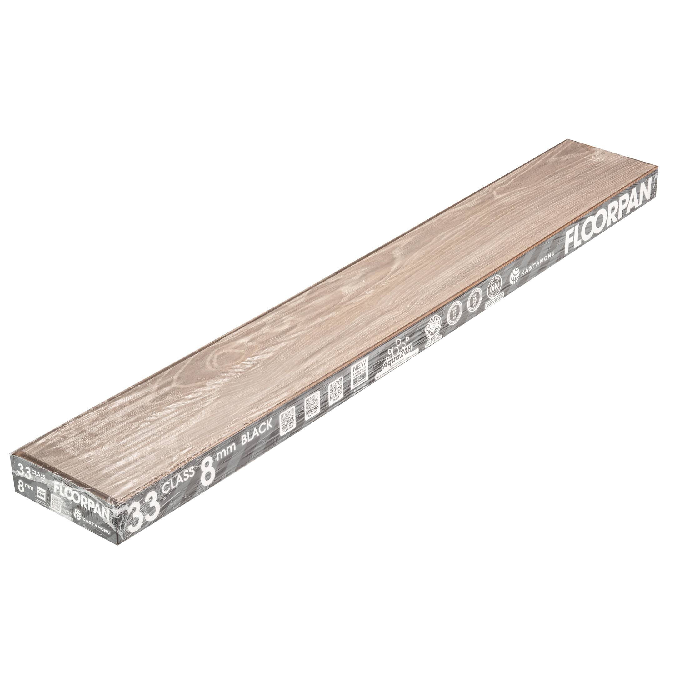 Ламинат 33 класс Kastamonu Floorpan Black дуб прайс 2,153 кв.м кв.м 8 мм с фаской
