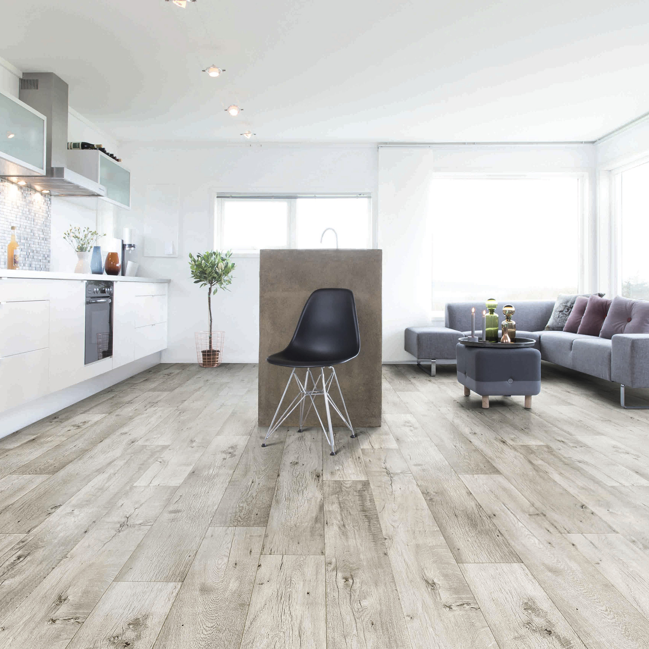 Semi-commercial linoleum 3 m Juteks Forum Forest 916L antistatic