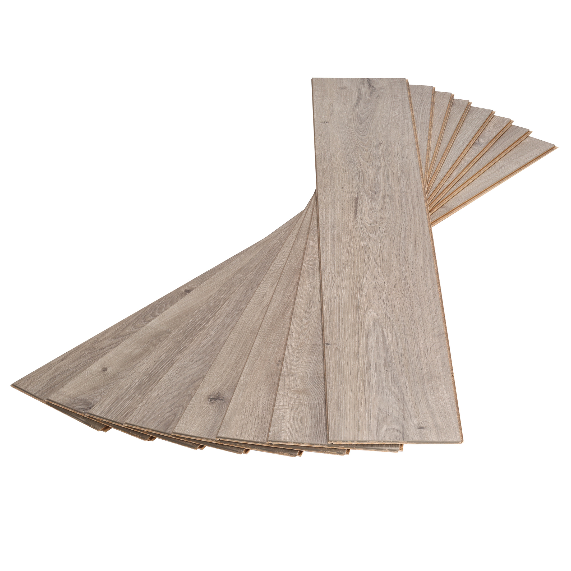 Laminate flooring, class 32, Egger Home, Repino oak grey, 1.99 sq.m, 8 mm, with bevel