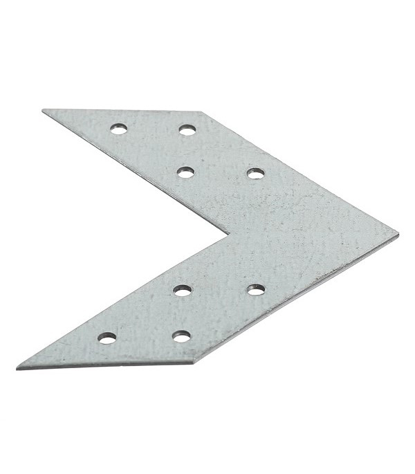 镀锌角连接件 120x120x35x2 毫米