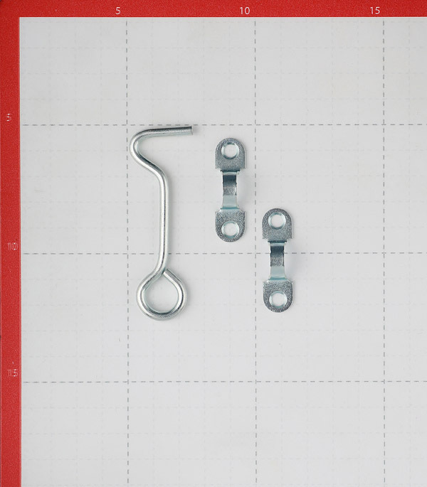 Крючок ветровой КР-75 75 мм оцинкованный