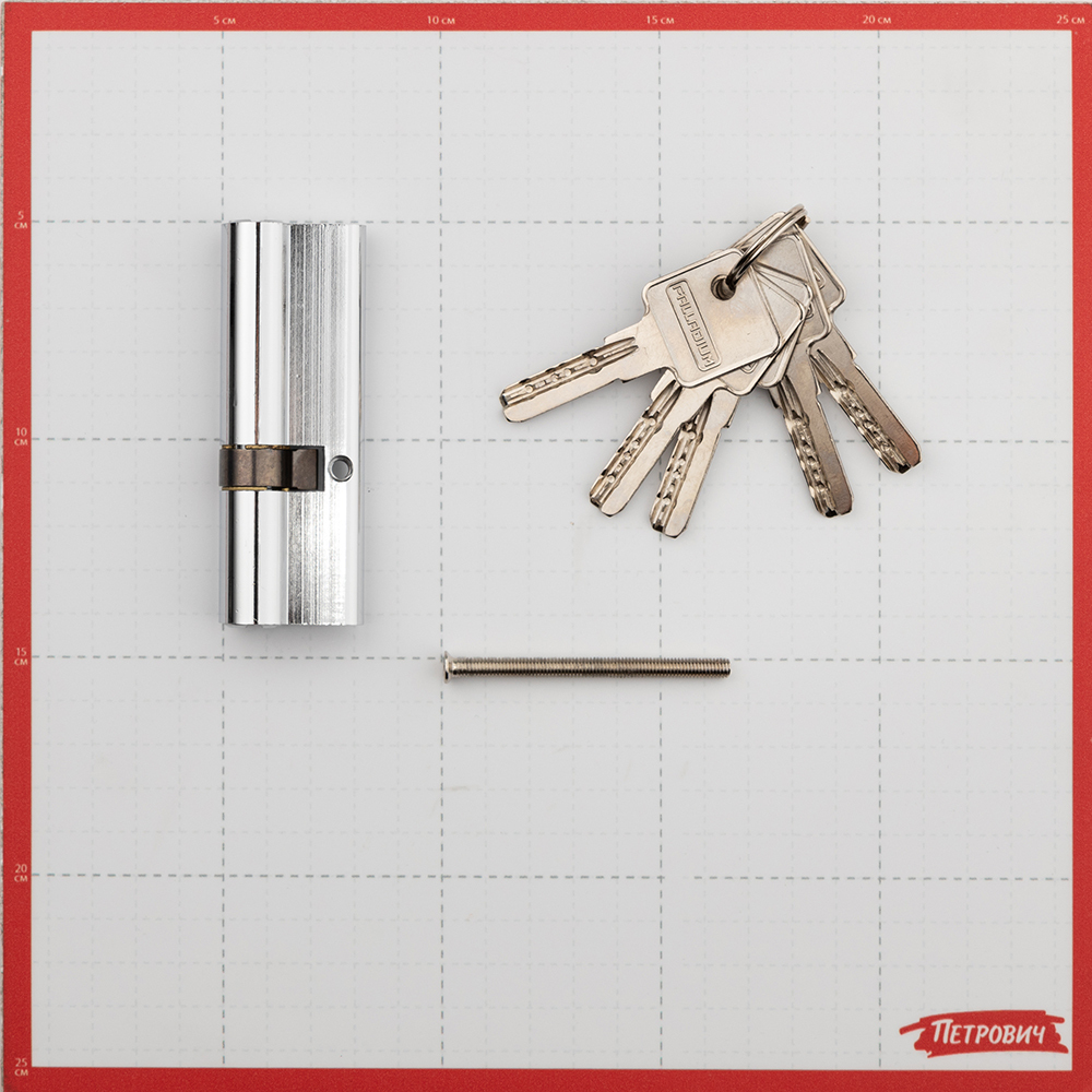 Cylinder Palladium C ET CP 90 35x55 mm key/key chrome