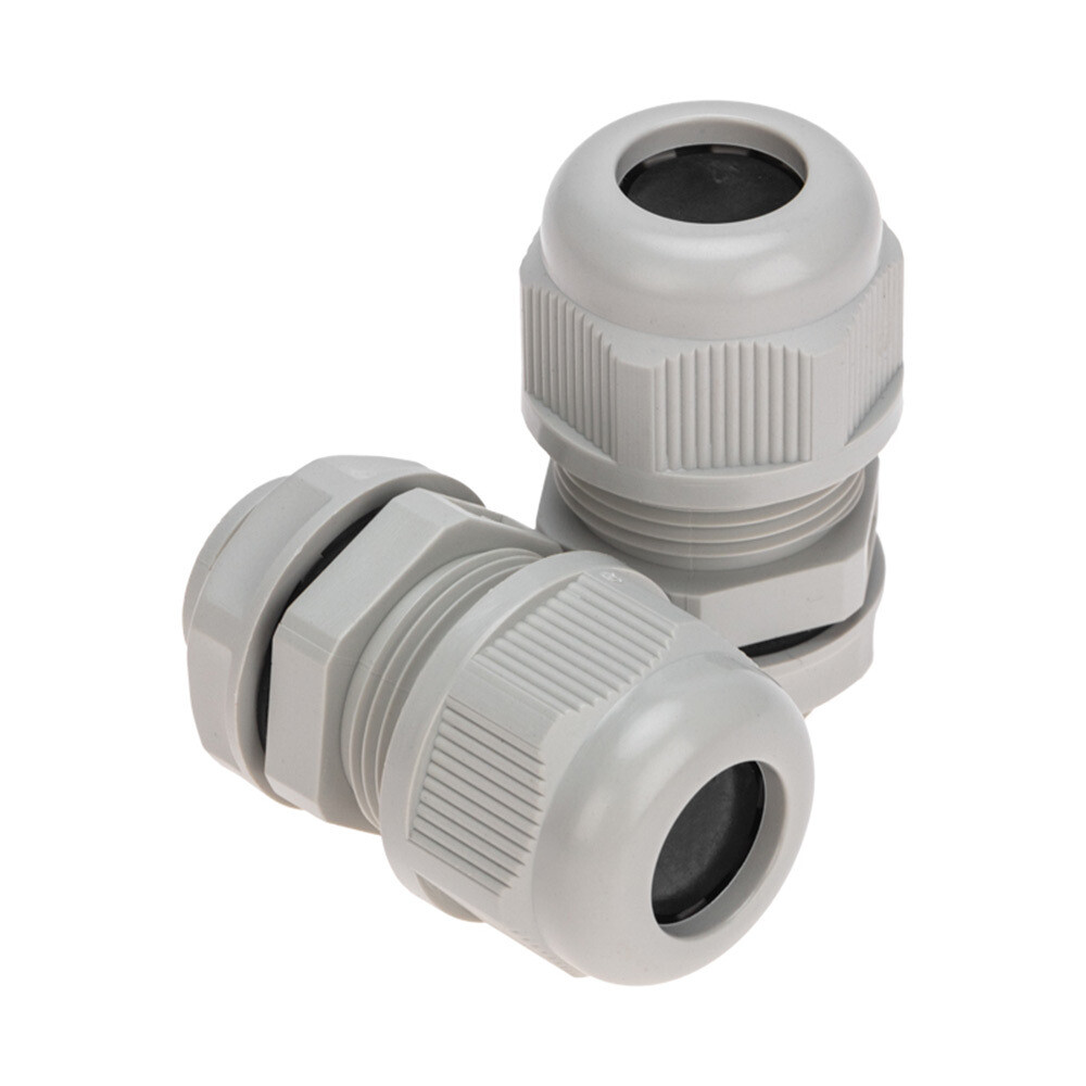 Rexant MG 20 电缆密封套，适用于直径9-14毫米的电缆，IP68，塑料，灰色（2件装）（07-8120-02 / 07-8120-2）