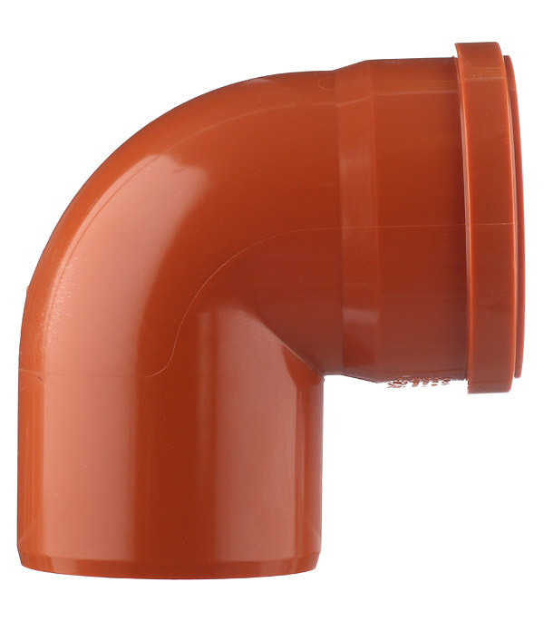 Ostendorf KGВ elbow, d110 mm, 87°, plastic, for external sewage (220240)