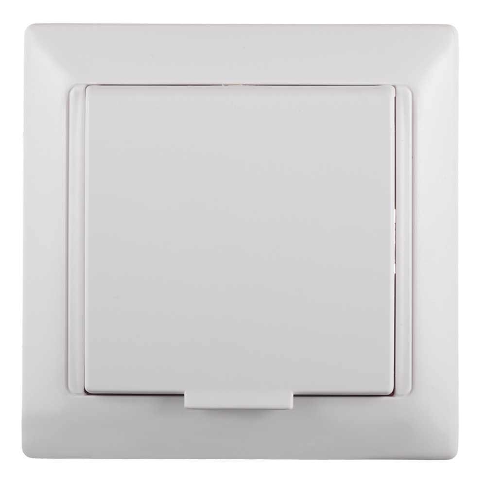 Svet built-in white socket with shutters and cover (SV1001-0014)