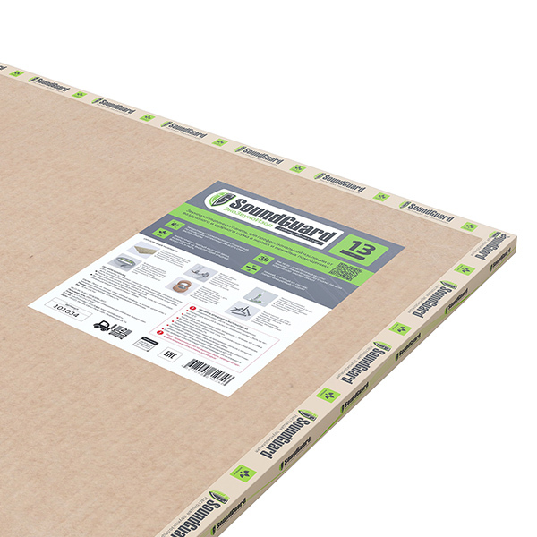 Soundproofing panel SoundGuard EcoZvukoIzol 13x800x1200 mm