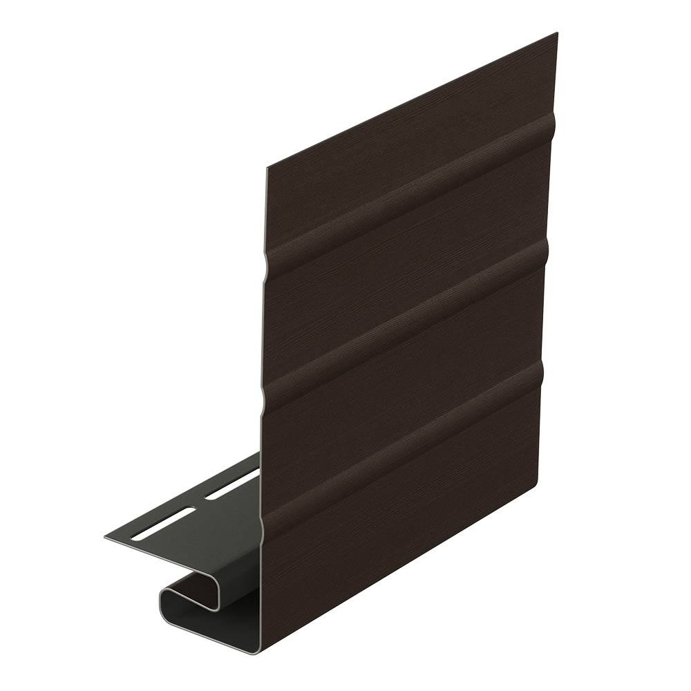 J-fascia PVC Docke chocolate 3 m