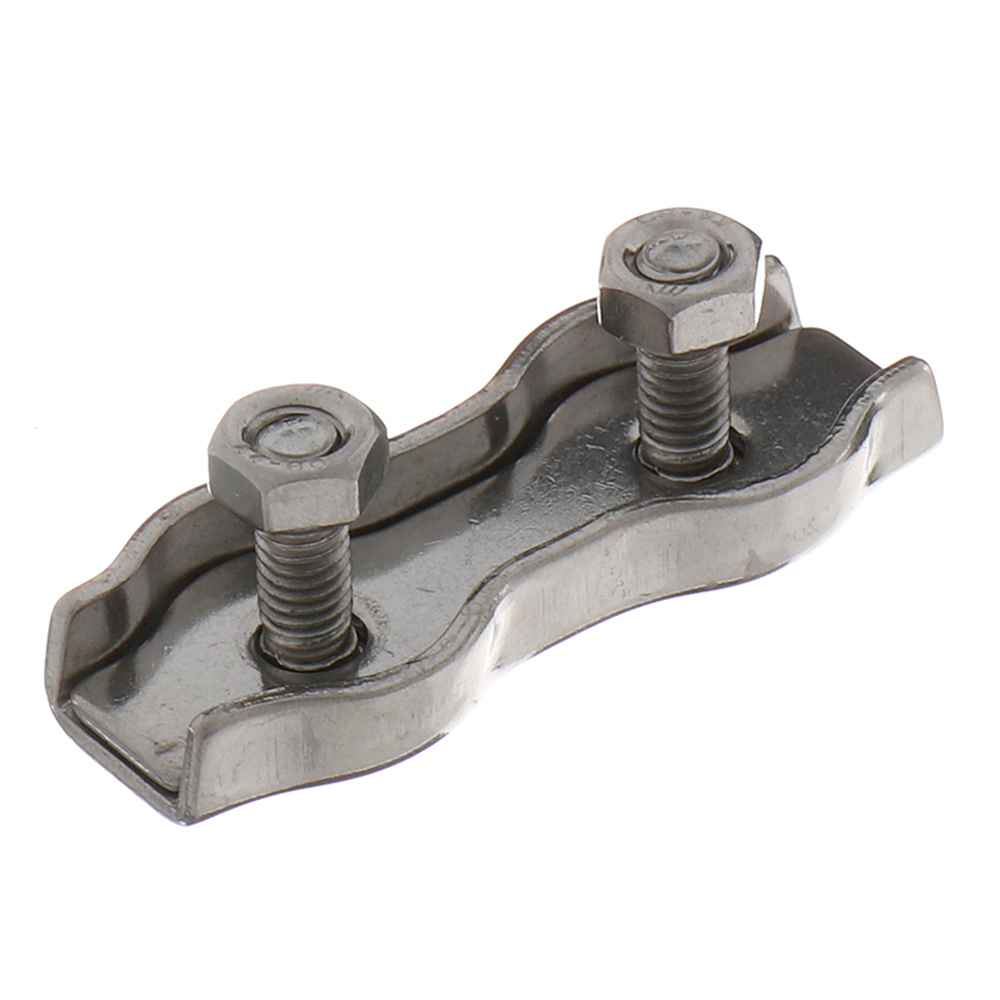 Wire rope clip duplex d6 mm stainless steel