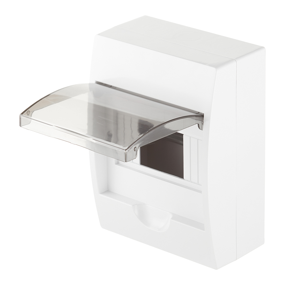 Surface-mounted distribution board EKF PROxima ЩРН-П-6 plastic IP41 200x148x95 mm 6 modules