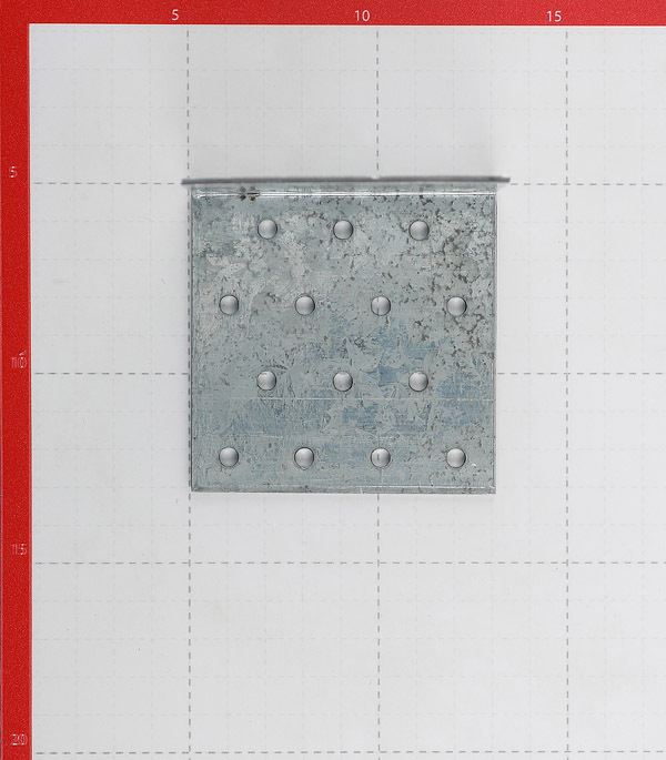 镀锌连接角码 80x80x80x2 毫米