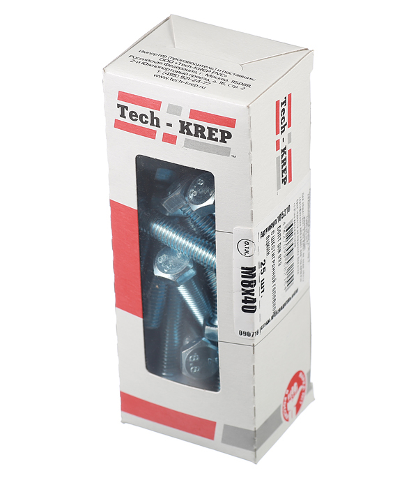 Galvanized bolt M8x40 mm DIN 933 (25 pcs.)