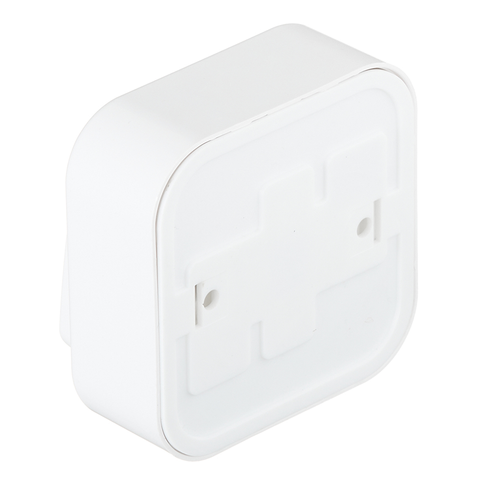 Svet two-button surface-mounted switch white (0603-00101)