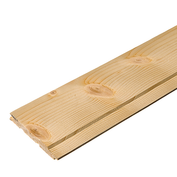 Coniferous lining Euro grade AB 12.5x96x2700 mm working area = 2.376 sq.m