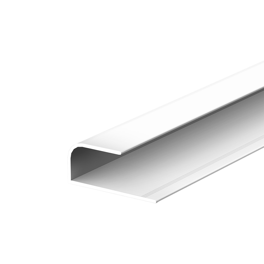 Starter profile for PVC panels 8x3000 mm white