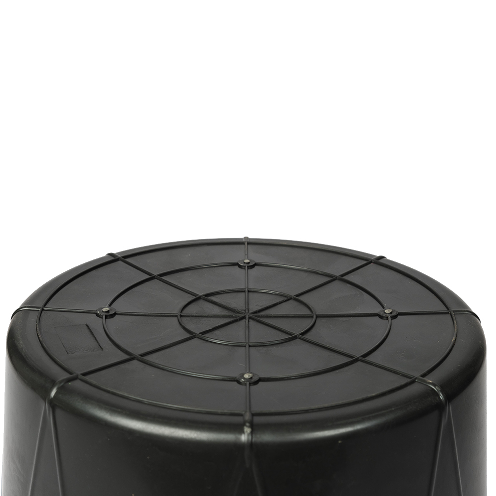 Контейнер строительный пластиковый круглый 90 л Эконом