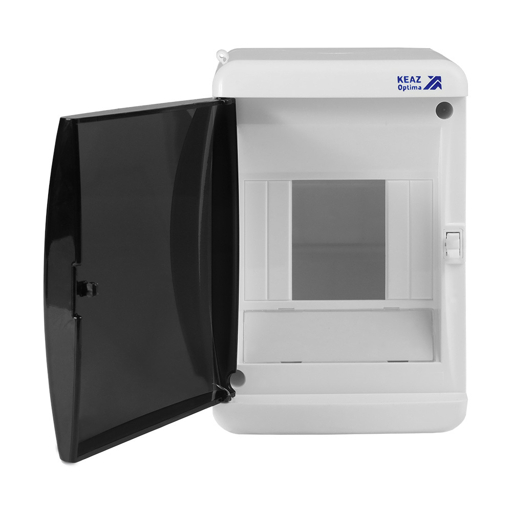 Коробка под автомат КЭАЗ OptiBox ЩРН IP41 93х96х140 мм 4 модуля белая