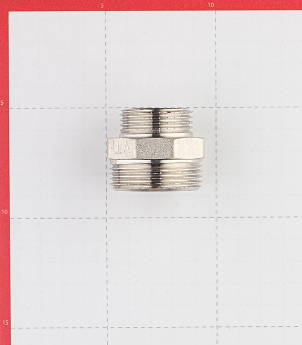 过渡接头 Valtec 1 1/4" 外螺纹 x 1" 外螺纹 黄铜 (VTr.580.N.0706)