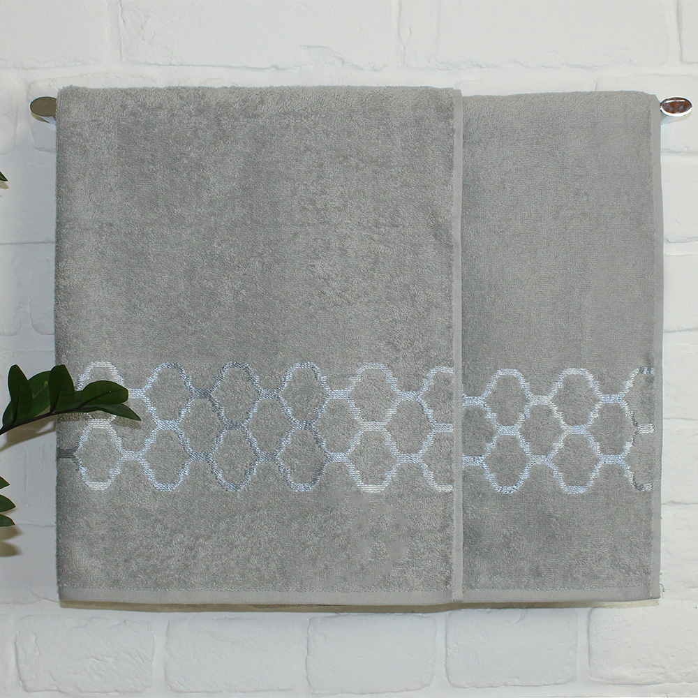Terry towel Belezza Dresden 50x80 cm grey