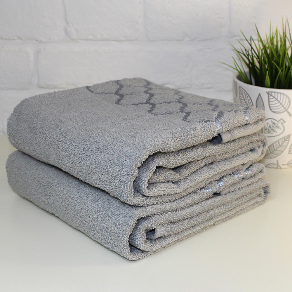 Terry towel Belezza Dresden 50x80 cm grey