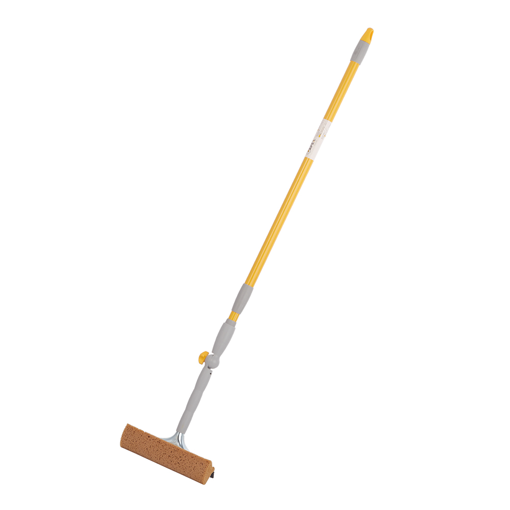 Apex window washer 200x60 mm with swivel head and telescopic handle