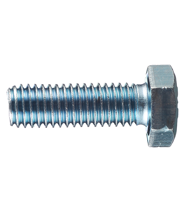Zinc-plated bolt M8x25 mm DIN 933 (40 pcs.)