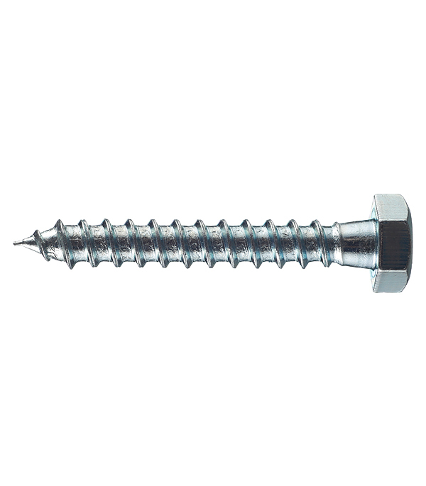 Plumbing bolt 6x40 mm DIN 571 galvanized (4 pcs.)