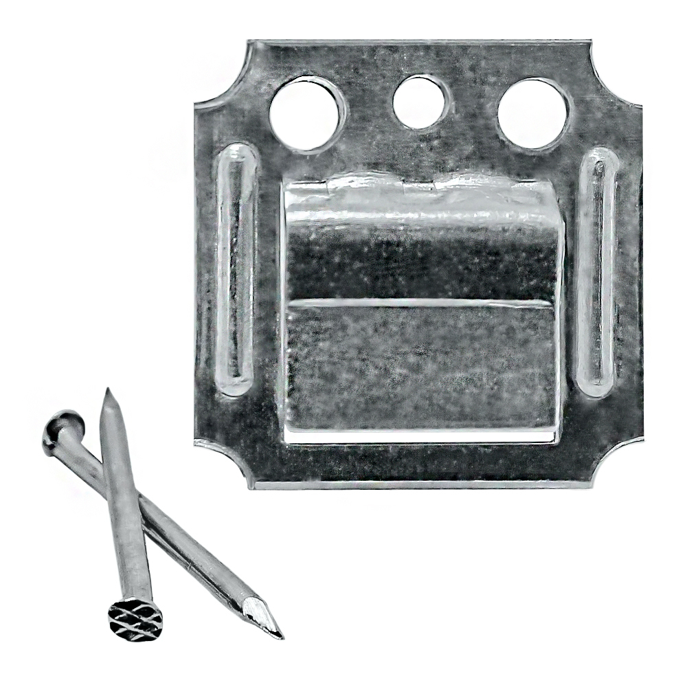 Osfix №2 cleat fastener with nails for paneling and plastic panels (100 pcs.)