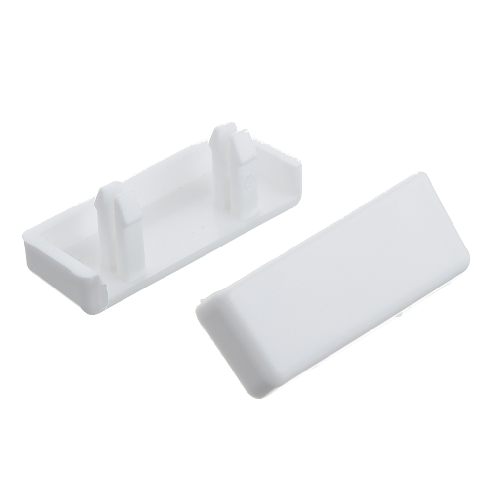 白色 PVC 排水孔塞套装