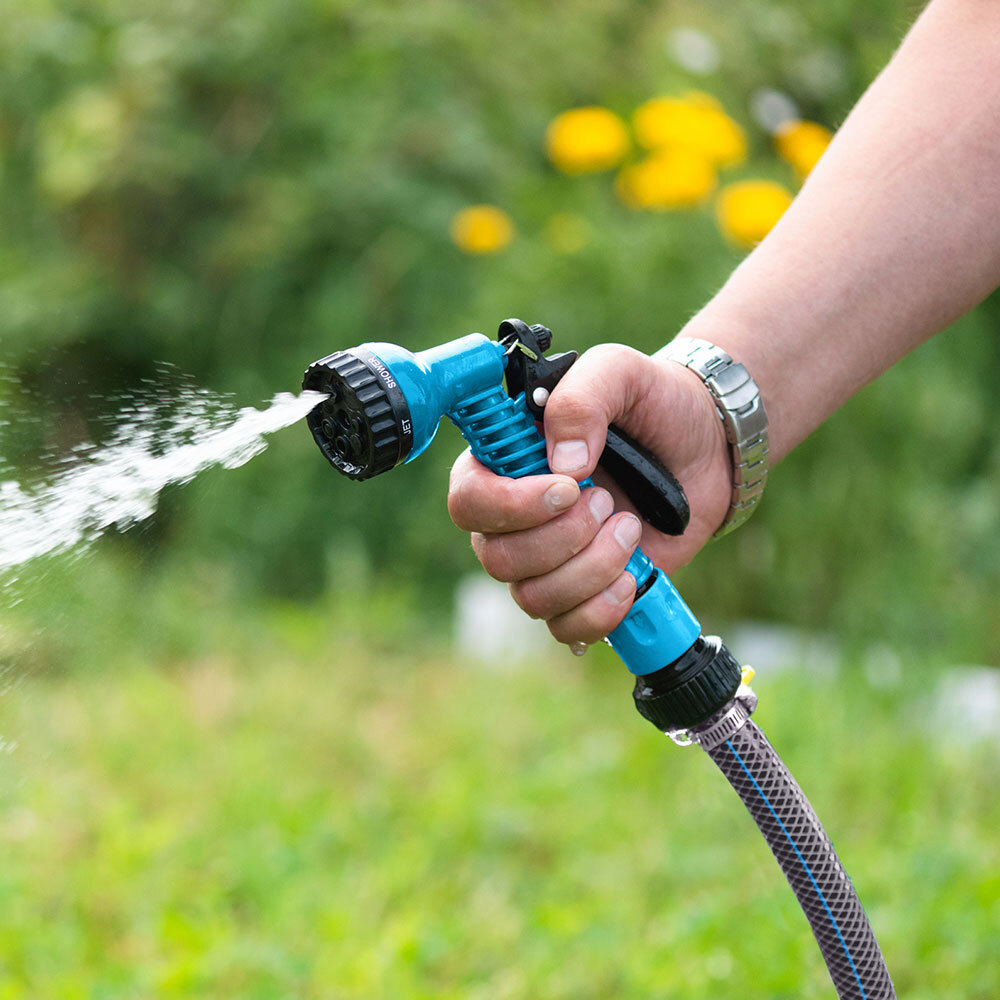 Шланг поливочный 3/4 15 м трехслойный Строймаш Садовод (19046)