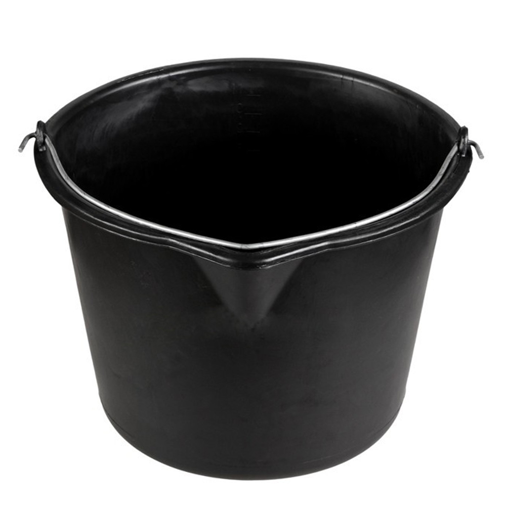 Construction bucket plastic with spout 20 L Economy