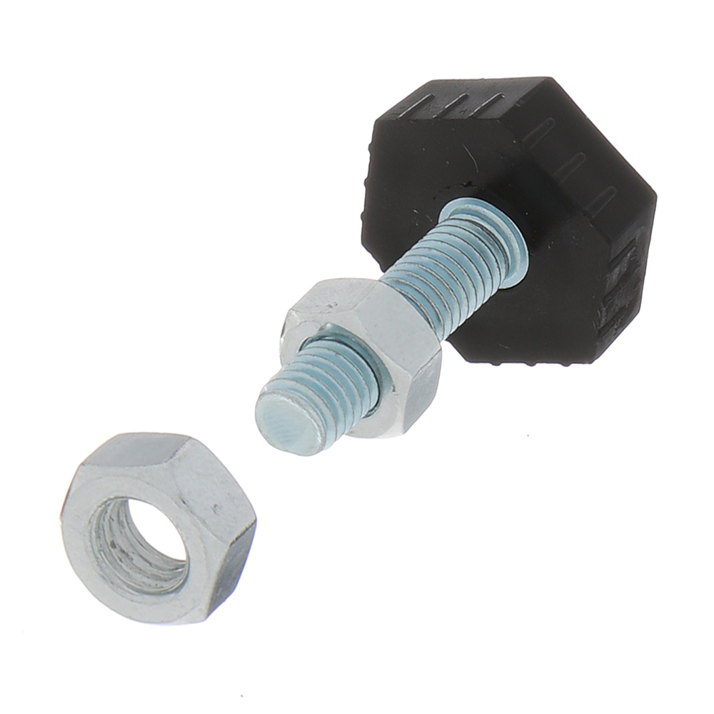 Adjustable support for metal shelving KM 25x25x25 mm