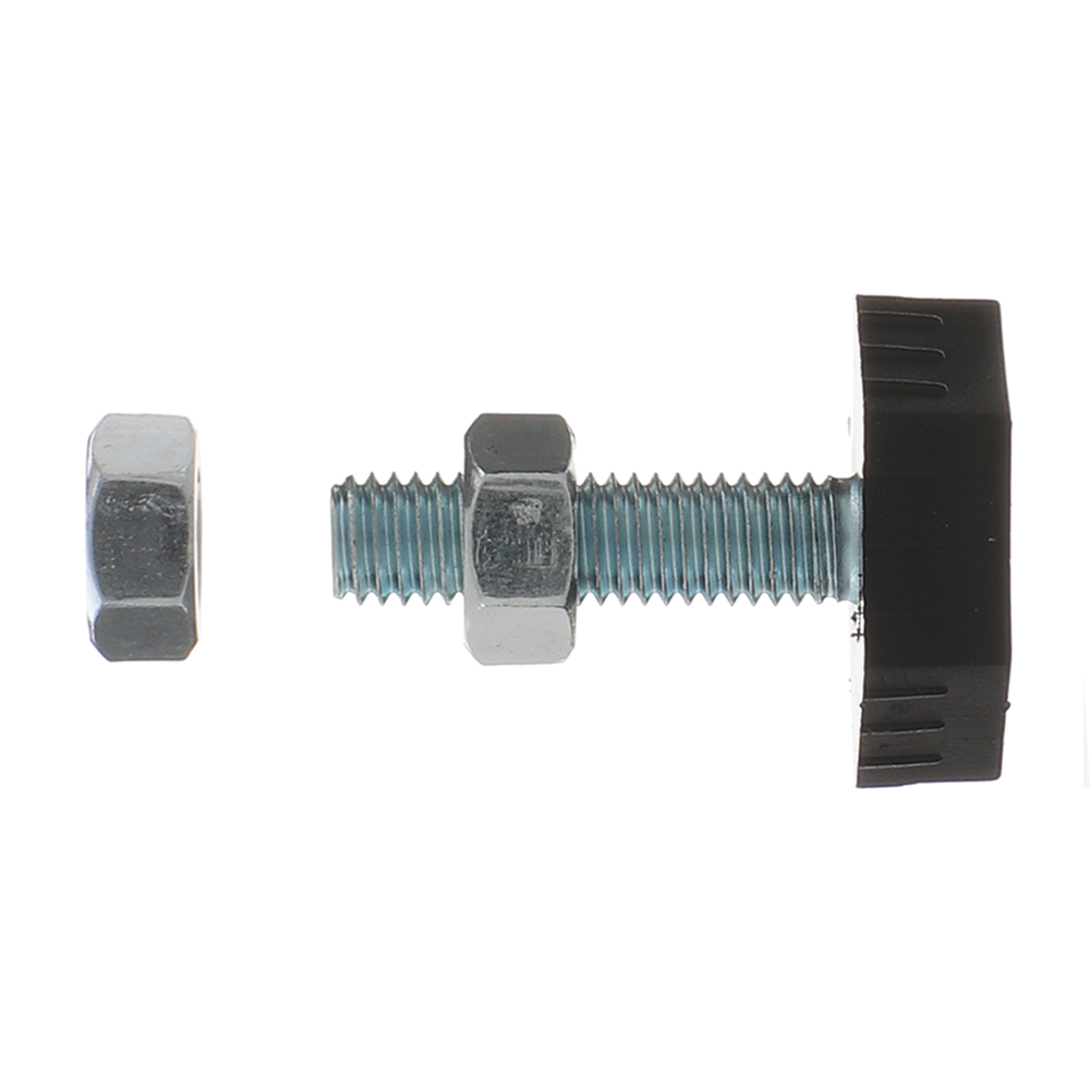 Adjustable support for metal shelving KM 25x25x25 mm