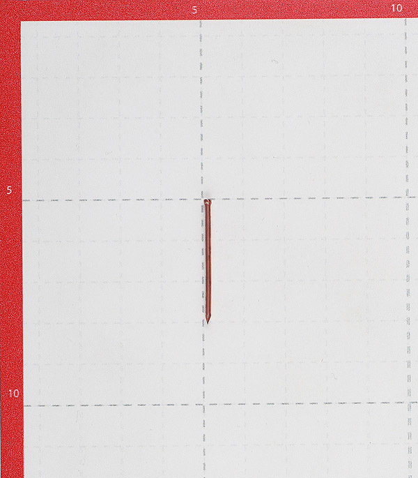 精细钉 1.4x30毫米 镀铜 (50个)