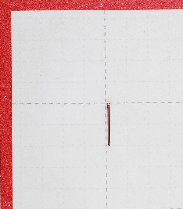 精装修钉 1.2x20毫米 镀铜 (100个装)