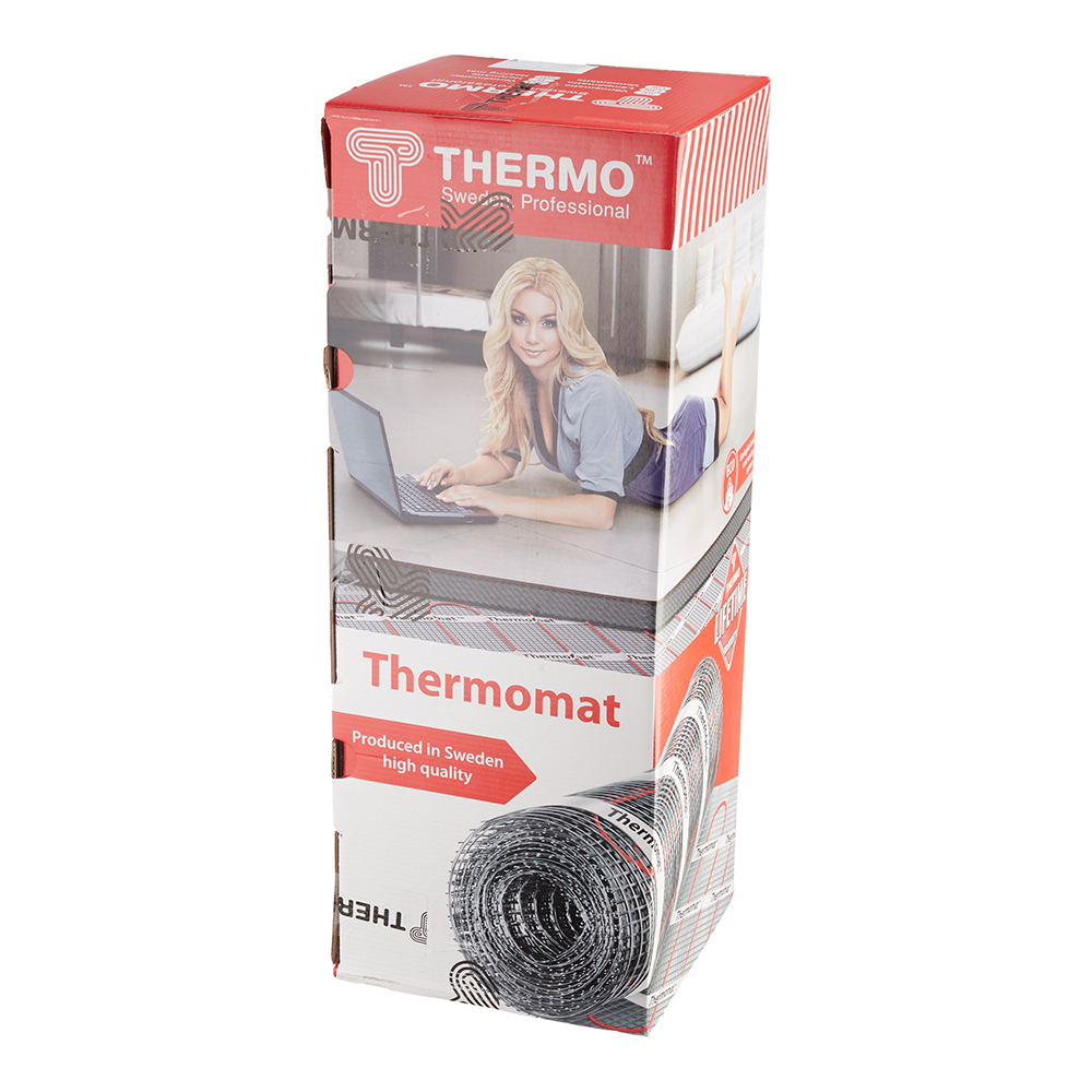 Теплый пол нагревательный мат Thermo Thermomat 9 кв.м 180 (1640) Вт