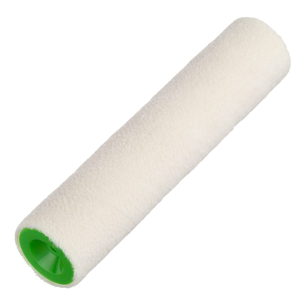Velour roller 250 mm, 8 mm shank, 42 mm diameter, 4 mm pile, for alkyd base, without handle, Wenzo Siena