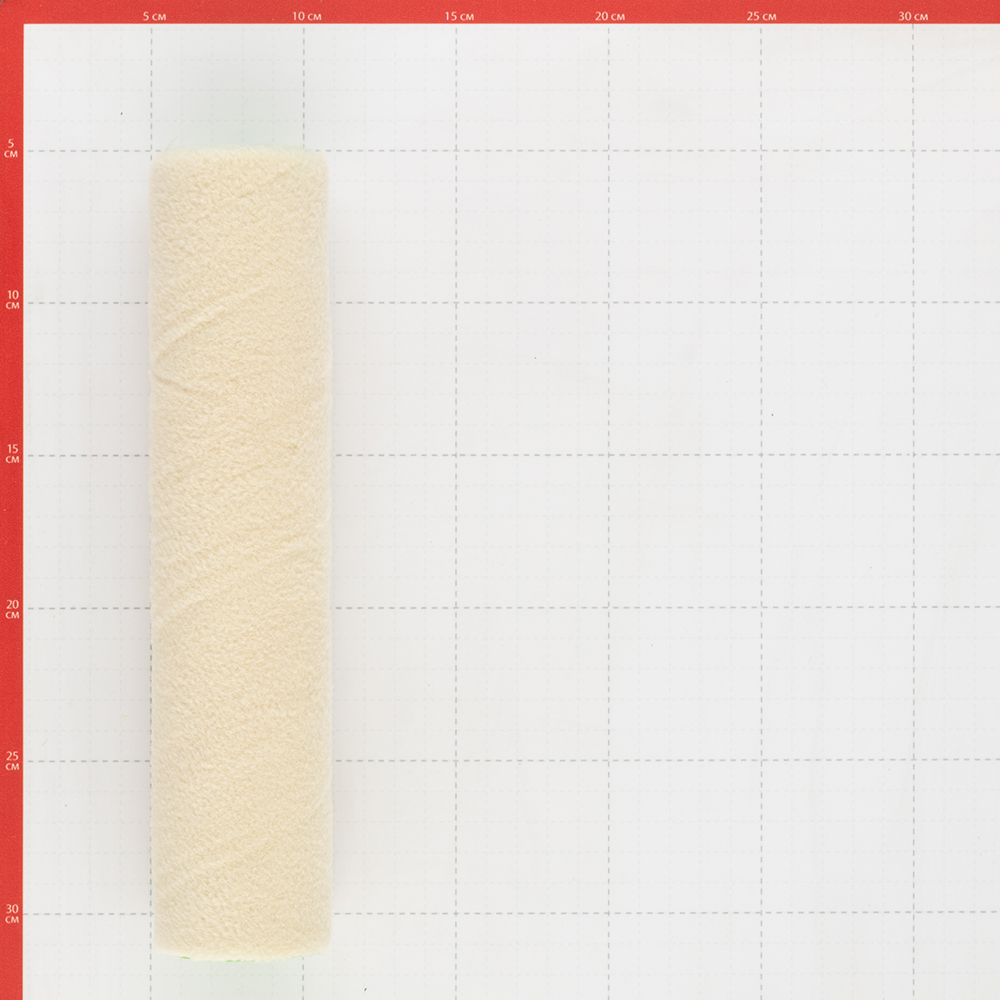 Velour roller 250 mm, 8 mm shank, 42 mm diameter, 4 mm pile, for alkyd base, without handle, Wenzo Siena
