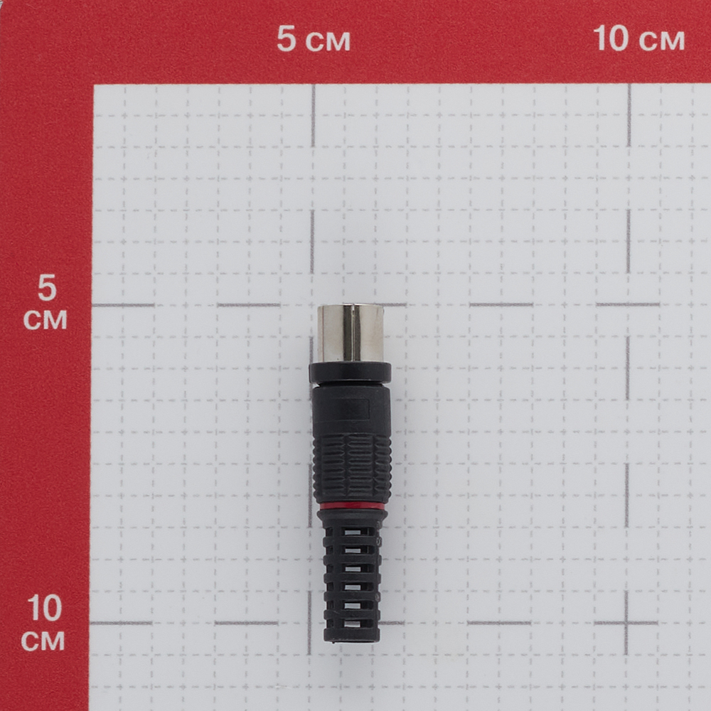 Разъем телевизионный Proconnect гнездо ТВ без пайки черный