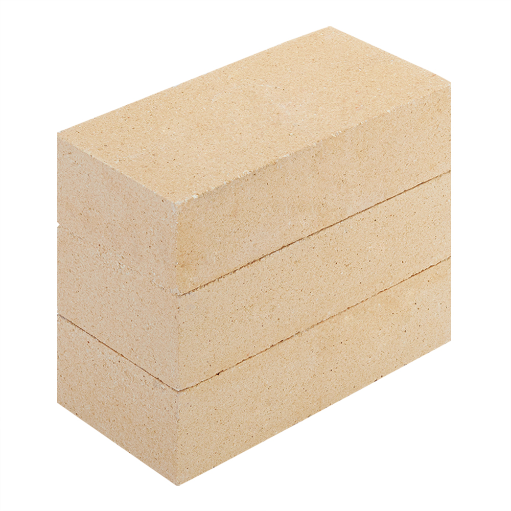 Fireclay brick, solid, yellow, ShB8, 250x124x65 mm, 1NF