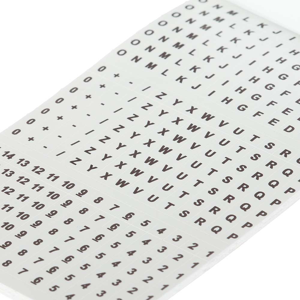Self-adhesive cable markers Rexant numbers from 0 to 15 (07-6202)