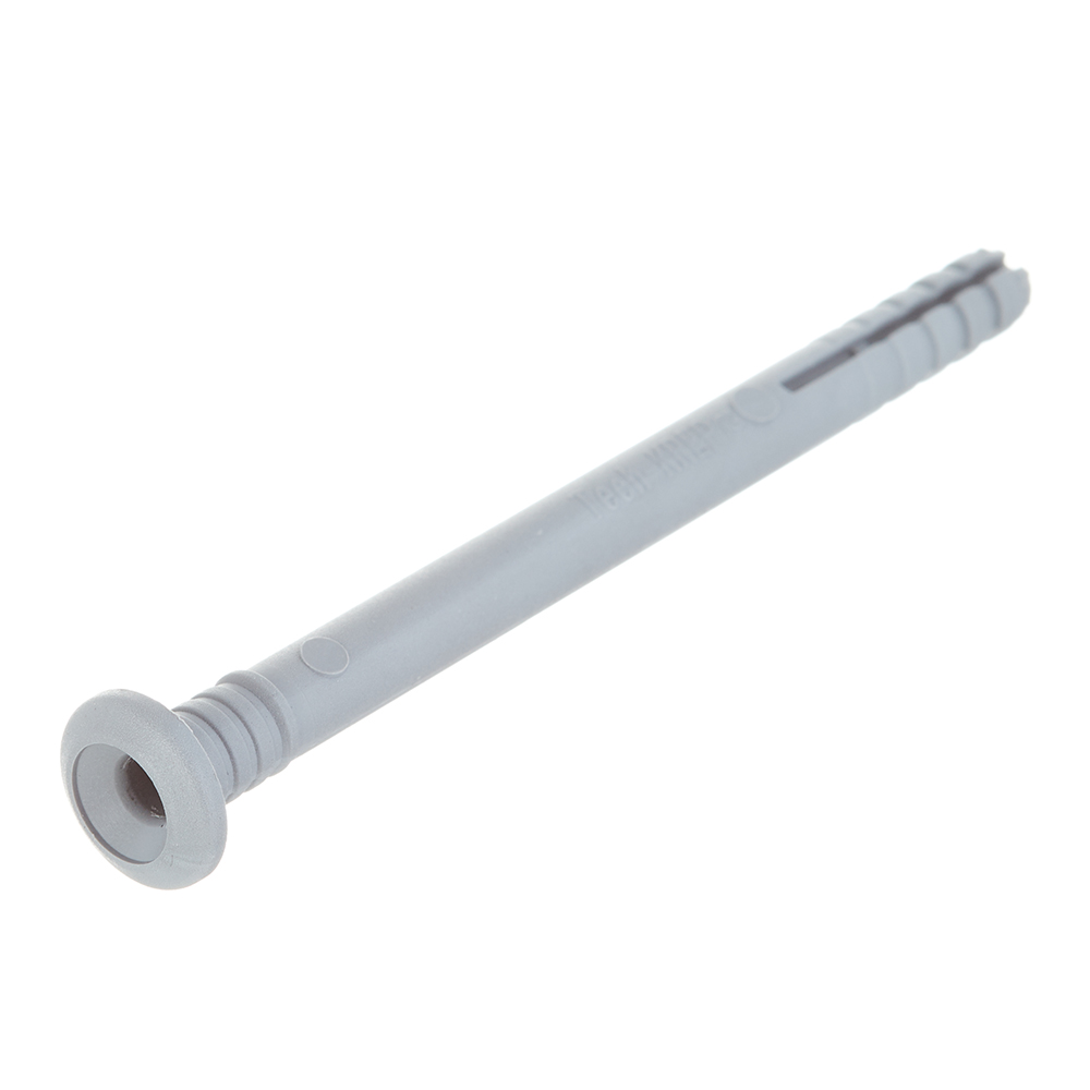 Nail-in anchor 6x80 mm round flange polypropylene (85 pcs.)